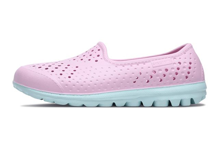 (Youth) Skechers H2 Go Slip-On Sandal 'Pink Blue' 86622L-PKLB