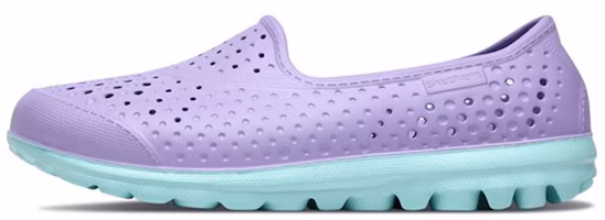 (Youth) Skechers H2 Go Slip-On Sandals 'Purple Green' 86622L-LVMT (Youth) Skechers H2 Go Slip-On Sandals 'Purple Green' 86622L-LVMT