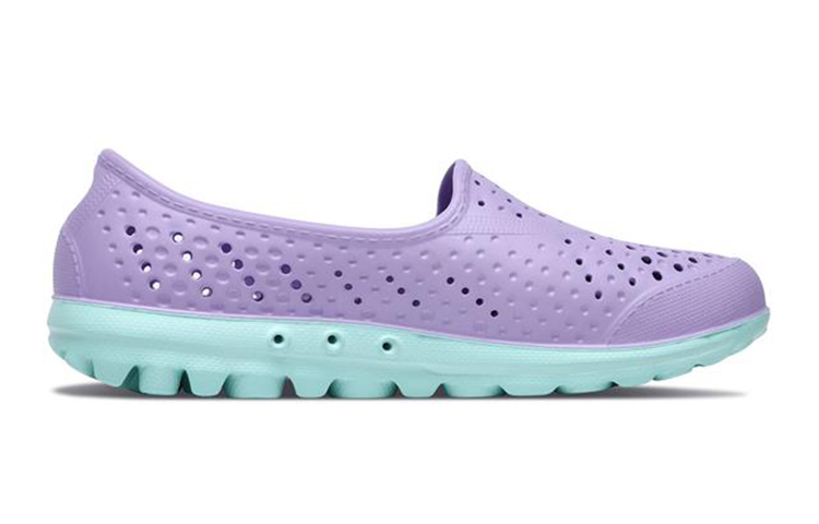 Order (Youth) Skechers H2 Go Slip-On Sandals 'Purple Green' 86622L-LVMT