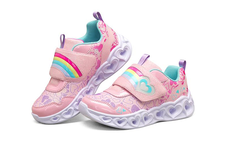 Lookbook (JR) Skechers Heart Lights Bambina/Bambino Scarpe Luminose 302660L-PKLV