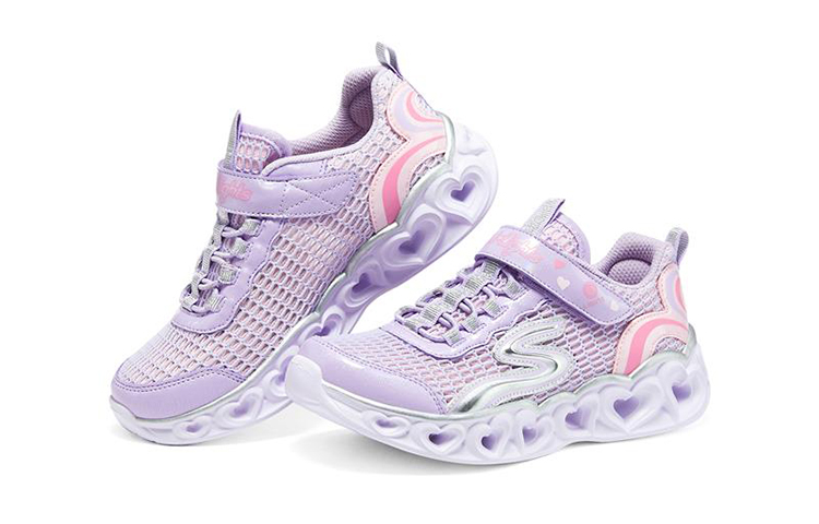 Lookbook (JR) Skechers Heart Lights ''Lavanda'' 302560L-LAV