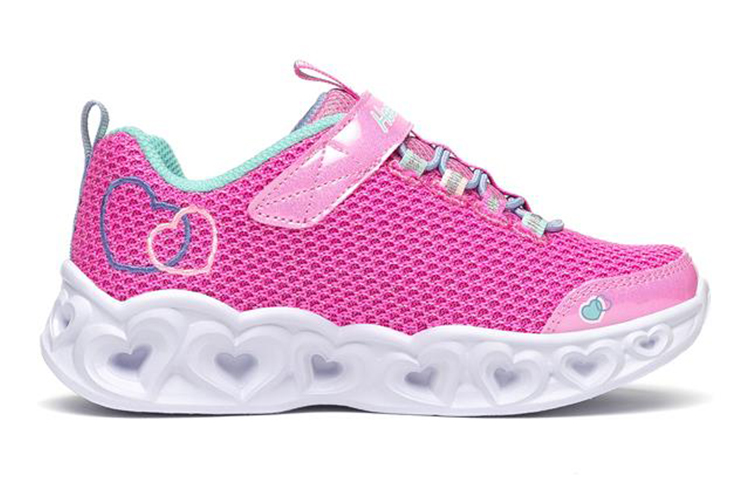 Order (JR) Skechers Heart Lights ''Roze'' 302080L-PKMT