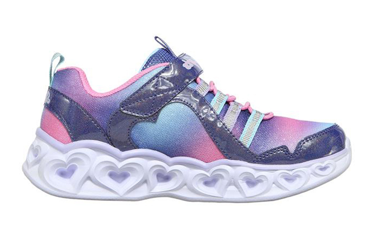 Order (JR) Skechers Heart Lights 'Morado' 302308L-NVMT
