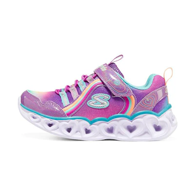 (Youth) Skechers Heart Lights 'Purple'