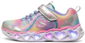 Buy (JR) Skechers Heart Lights ''Zilver Roze'' 302308L-SMLT