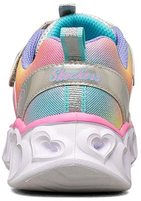 (JR) 斯凯奇Heart Lights“银粉”儿童鞋 302308L-SMLT Shop (JR) 斯凯奇Heart Lights“银粉”儿童鞋 302308L-SMLT
