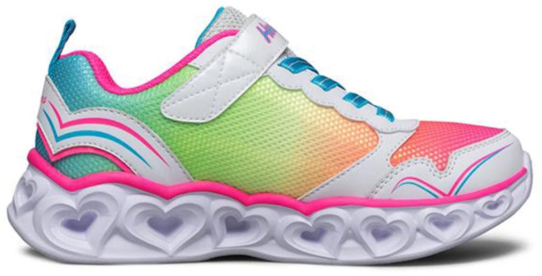 (JR) Skechers Heart Lights ''Wit Multicolor'' 20294L-WMLT Order (JR) Skechers Heart Lights ''Wit Multicolor'' 20294L-WMLT