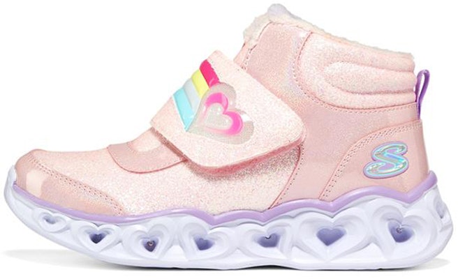 大童 Skechers Heart Lights 閃燈高筒休閒運動鞋 粉 Buy 大童 Skechers Heart Lights 閃燈高筒休閒運動鞋 粉