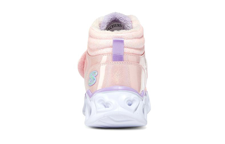 Shop (JR) Skechers Heart Lights High-Top Sneaker ''Pink Flash'' Kinderschoenen 302669L-PKLV