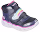 Lookbook (JR) Skechers Heart Lights High Top ''Schwarzer Blitz'' 302669L-NVPK