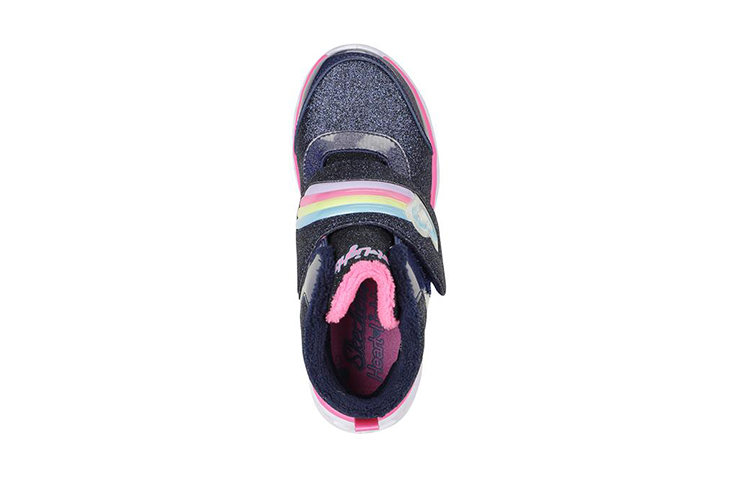 Shop (JR) Skechers Heart Lights High Top ''Schwarzer Blitz'' 302669L-NVPK