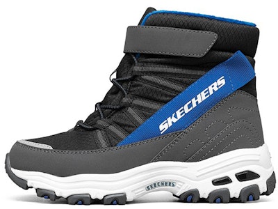 大童 Skechers 高筒運動休閒鞋 黑藍 Buy 大童 Skechers 高筒運動休閒鞋 黑藍