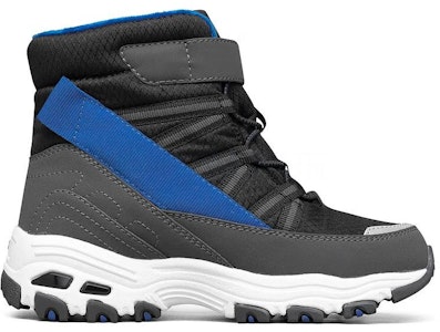 大童 Skechers 高筒運動休閒鞋 黑藍 Order 大童 Skechers 高筒運動休閒鞋 黑藍