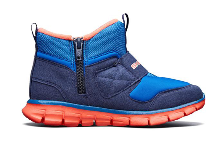 Order (Youth) Skechers High-Top Sneaker 'Blue Fleece' 660019L-NVBL