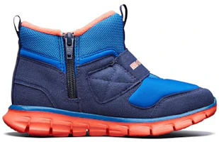 Order 大童 Skechers 高幫運動休閒鞋 藍 加絨