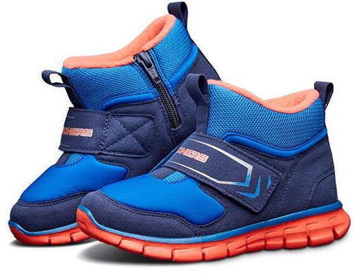 (Youth) Skechers High-Top Sneaker 'Blue Fleece' 660019L-NVBL Lookbook (Youth) Skechers High-Top Sneaker 'Blue Fleece' 660019L-NVBL