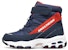 (JR) Skechers Kasut Tinggi 'Biru Merah' 660092L-NVRD