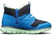 (JR) Skechers Kasut Tinggi 'Biru Hitam Flis' 660019L-BLLM