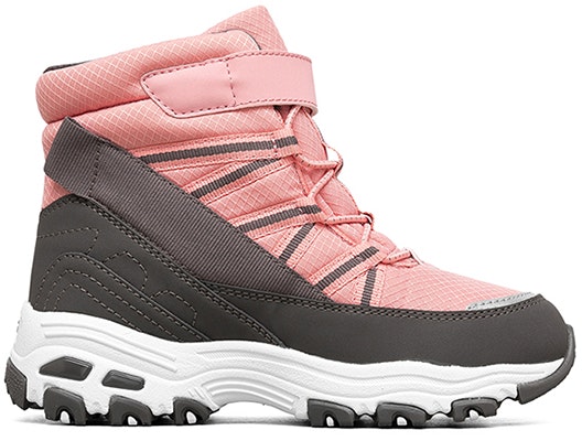 大童 Skechers 高筒運動休閒鞋 粉灰 Order 大童 Skechers 高筒運動休閒鞋 粉灰