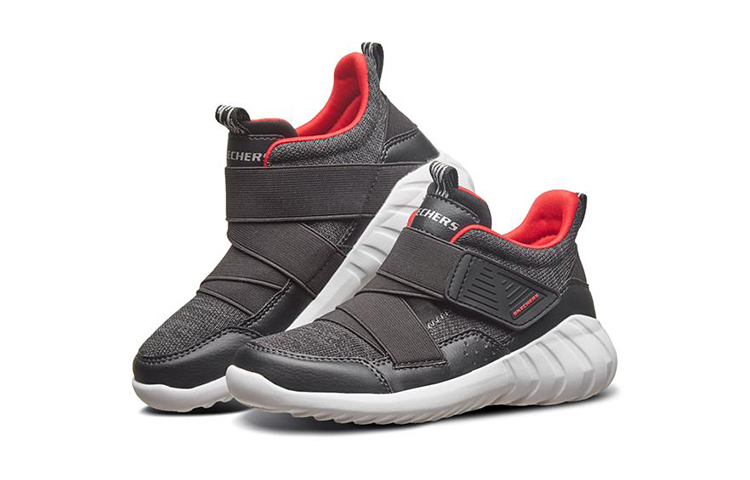 Lookbook (Youth) Skechers Hydrus 'Black Red' 97693L-BGRD