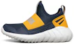 Buy (Youth) Skechers Hydrus 'Blue Yellow Slip-On' 660080L-NVYL