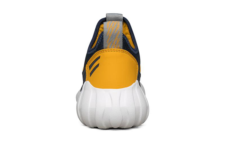 Shop (Youth) Skechers Hydrus 'Blue Yellow Slip-On' 660080L-NVYL