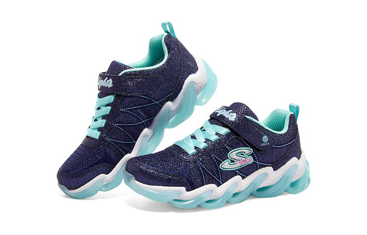 Lookbook (JR) Skechers Hyper Surge "Bleu Marine" 302330L-NVTQ