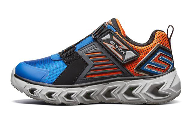 (Youth) Skechers Hypno-Flash 2.0 'Blue Black' 90587L-BLBK
