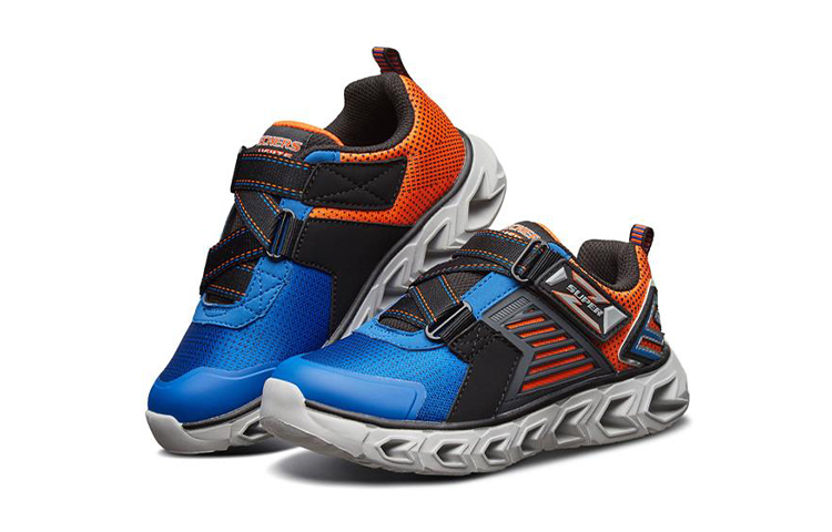 Lookbook (JR) Skechers Hypno-Flash 2.0 ''Blau Schwarz'' 90587L-BLBK