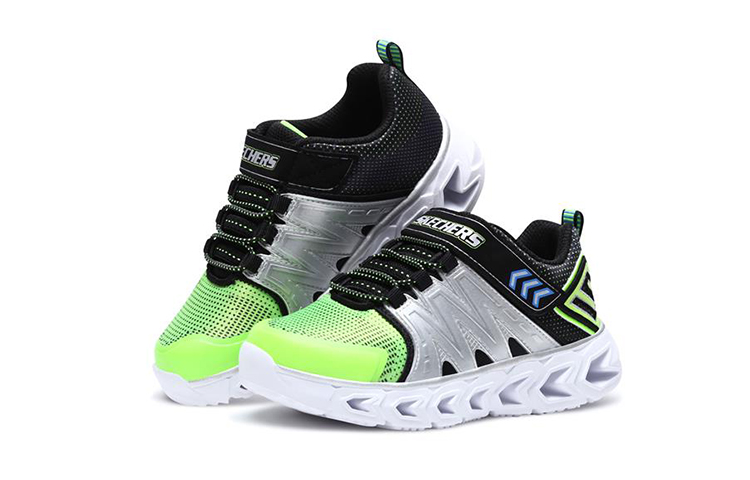 Lookbook (JR) Skechers Hypno-Flash ''Verde Nero'' 90585L-LMBK
