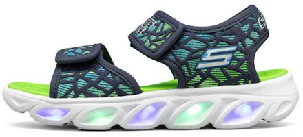(Youth) Skechers Hypno-Splash 'Green Blue Black' 402003L-NVLM (Youth) Skechers Hypno-Splash 'Green Blue Black' 402003L-NVLM