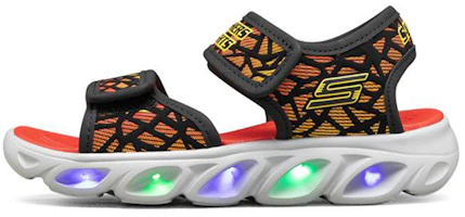 (Youth) Skechers Hypno-Splash 'Orange Black' 402003L-BKRD (Youth) Skechers Hypno-Splash 'Orange Black' 402003L-BKRD