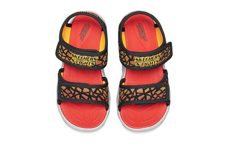 Shop (JR) Skechers Hypno-Splash ''Arancione Nero'' 402003L-BKRD