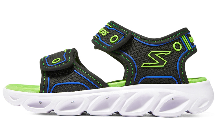 (Youth) Skechers Hypno Flash 3.0 'Black Lime' 90522L-BBLM
