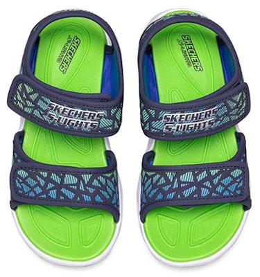 (JR) Skechers Hypno-Splash 'Hijau Biru Hitam' 402003L-NVLM Shop (JR) Skechers Hypno-Splash 'Hijau Biru Hitam' 402003L-NVLM