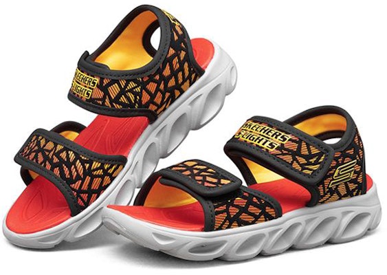 (JR) Skechers Hypno-Splash 'Oranye Hitam' 402003L-BKRD Lookbook (JR) Skechers Hypno-Splash 'Oranye Hitam' 402003L-BKRD