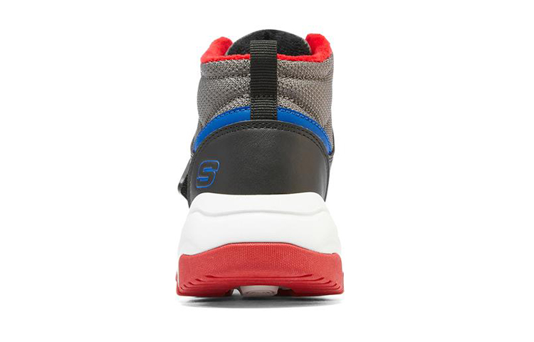 Shop (Youth) Skechers I- Conik Mid 'Black Red' 8701647L-BKMT