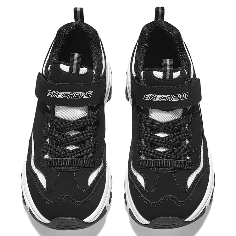 Shop (Youth) Skechers I-Conik 'Black White' 8701645L-BKW