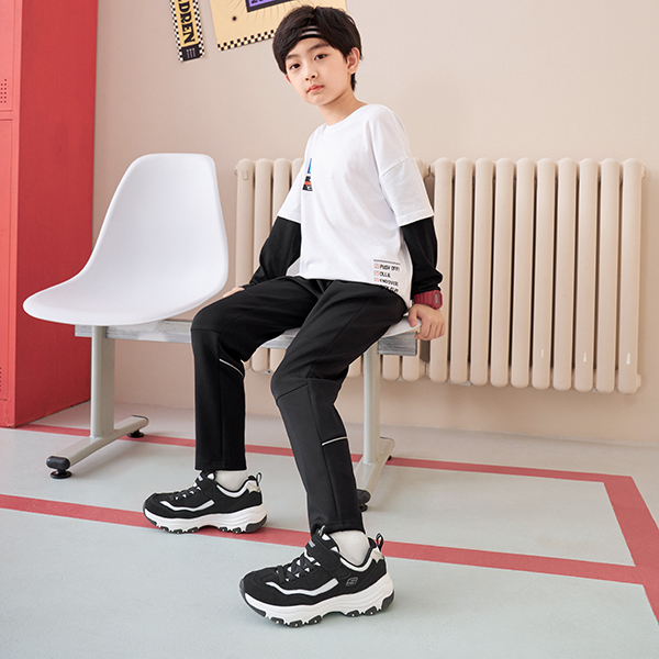 Sizing (Youth) Skechers I-Conik 'Black White' 8701645L-BKW