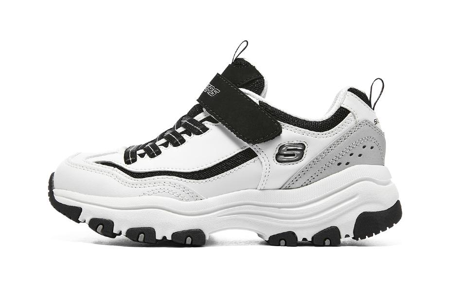 (Youth) Skechers I-Conik 'Black White Grey' 8701646L-WBK