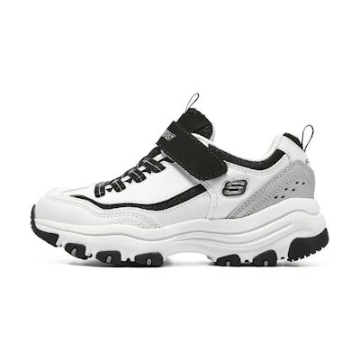 (Youth) Skechers I-Conik 'Black White Grey'