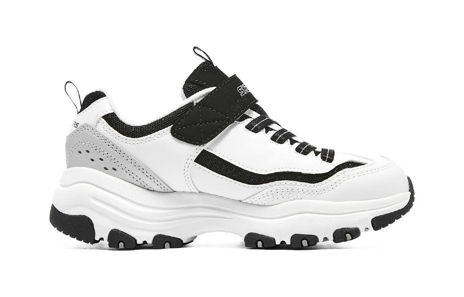 Order (JR) Skechers I-Conik 'Hitam Putih Kelabu' 8701646L-WBK