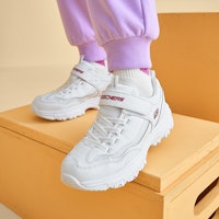 大童 Skechers I-Conik 防滑耐磨 兒童休閒鞋 白 Sizing 大童 Skechers I-Conik 防滑耐磨 兒童休閒鞋 白