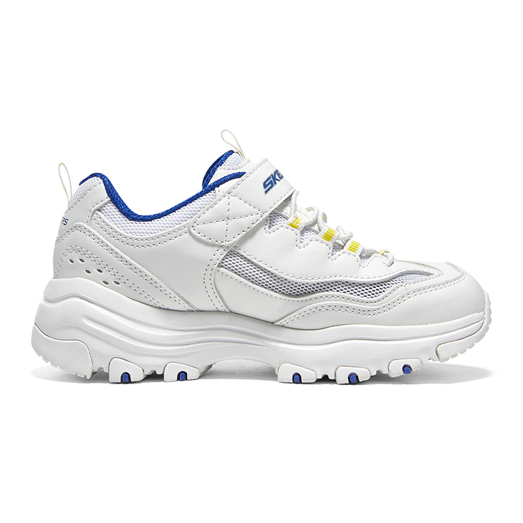 Order (JR) Skechers I-Conik ''Weiß Blau Gelb'' 415024L-WBLY
