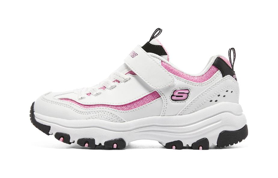 (Youth) Skechers I-Conik 'White Pink' 8701646L-WBPK