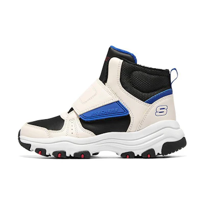 (Youth) Skechers I-Conik Boots 'Beige Black Blue'