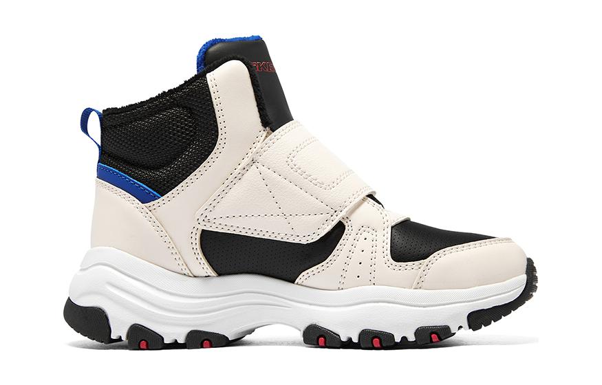Order (Youth) Skechers I-Conik Boots 'Beige Black Blue' 8701647L-NTMT