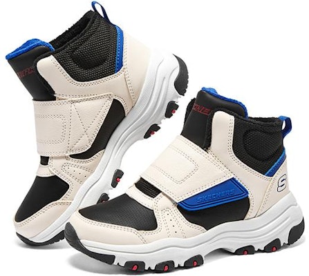 (JR) 스케쳐스 아이코닉 부츠 '베이지 블랙 블루' 8701647L-NTMT Lookbook (JR) 스케쳐스 아이코닉 부츠 '베이지 블랙 블루' 8701647L-NTMT