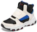 Shop (Youth) Skechers I-Conik Boots 'Beige Black Blue' 8701647L-NTMT