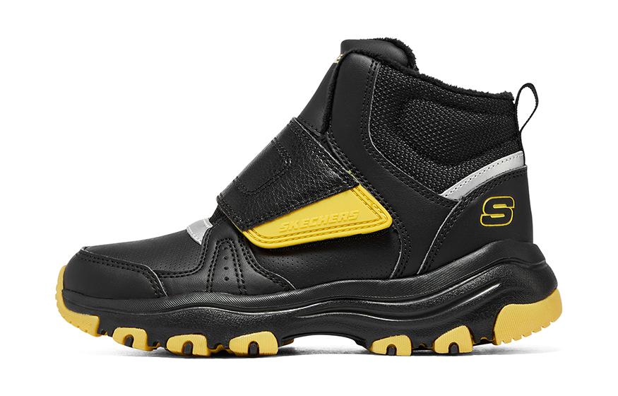 (Youth) Skechers I-Conik Boots 'Black Yellow' 8701647L-BKSL